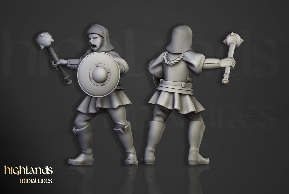 Highlands Miniatures Young Sisters