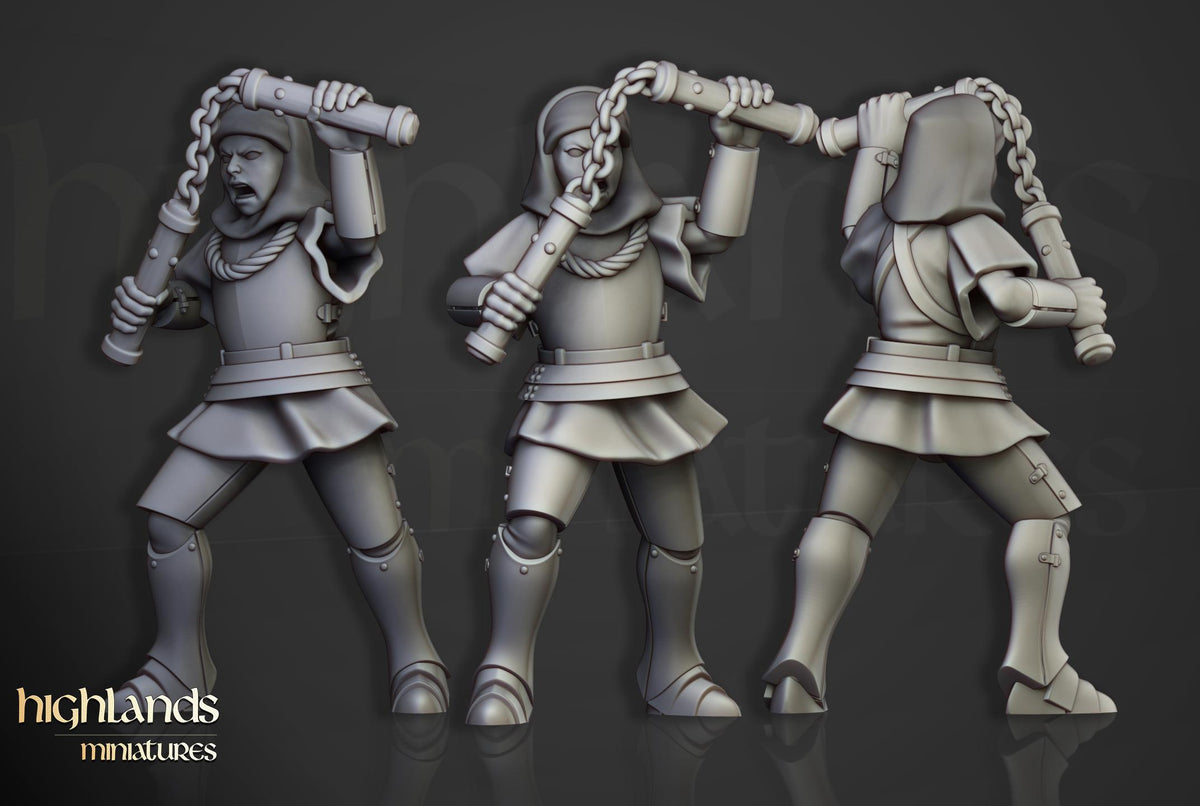 Highlands Miniatures Young Sisters