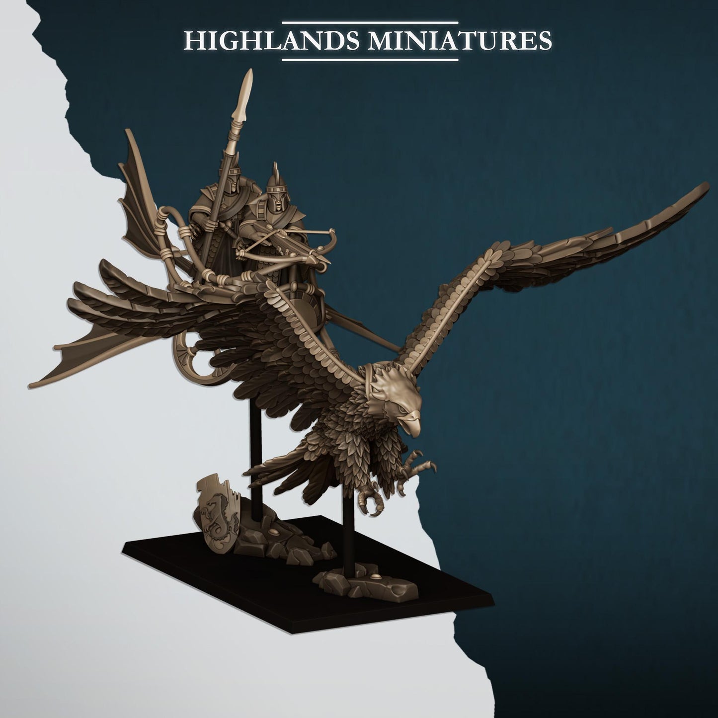 Highland Miniatures Aegean Elves Sea Ballista Chariot