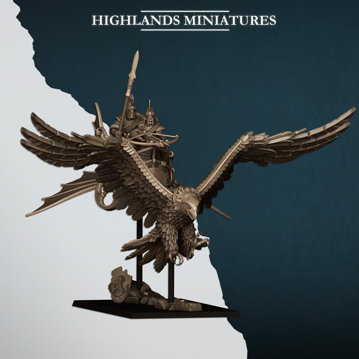 Highlands Miniatures Aegean Elves Sea Ballista Chariot