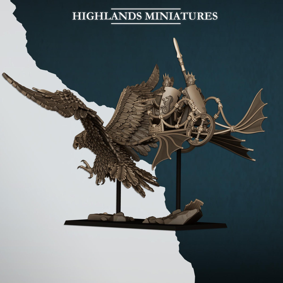 Highlands Miniatures Aegean Elves Sea Ballista Chariot