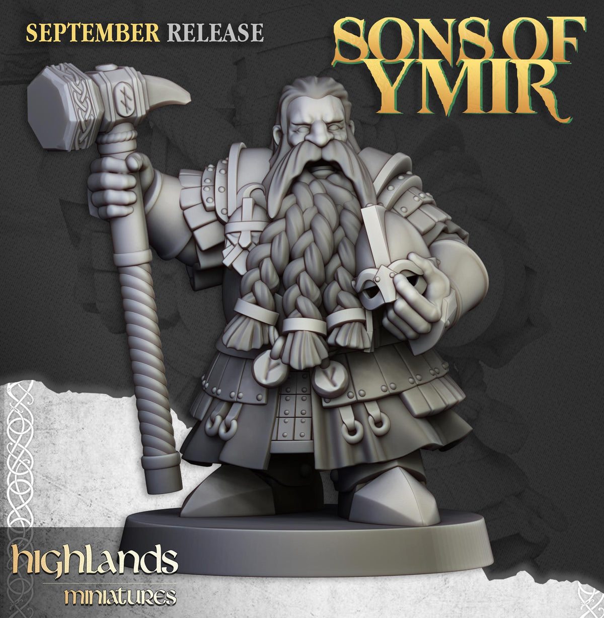 Highlands Miniatures Dwarf Kingsguard