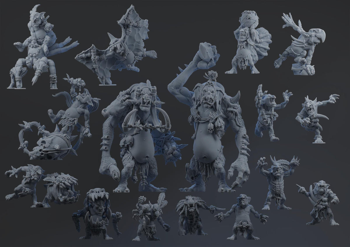 Brutefun Savage Goblins Fantasy Football Team - "Kretaceous Krumpaz"