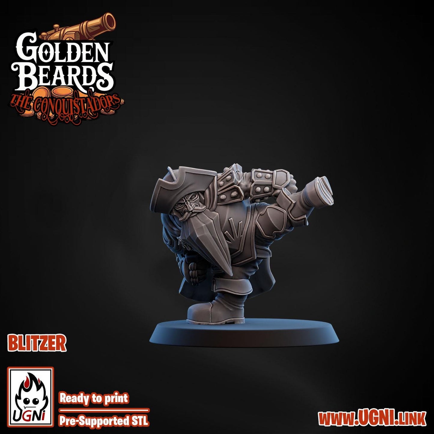 UGNI Dwarf Fantasy Football Team - "The Golden Beards"