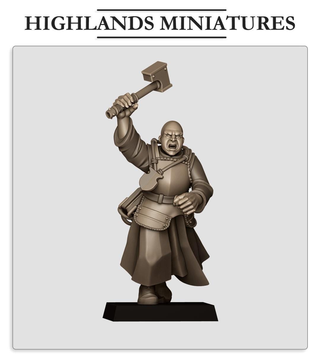 Highland Miniatures Sunland Battle Priest