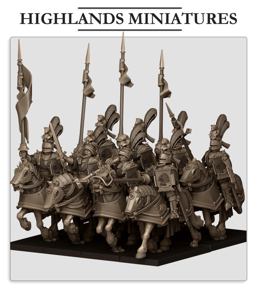 Highland Miniatures - Sunland Fierce Claw Knights
