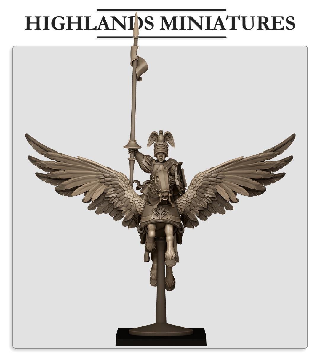 Highlands Miniatures Sonnenland-General auf Pegasus