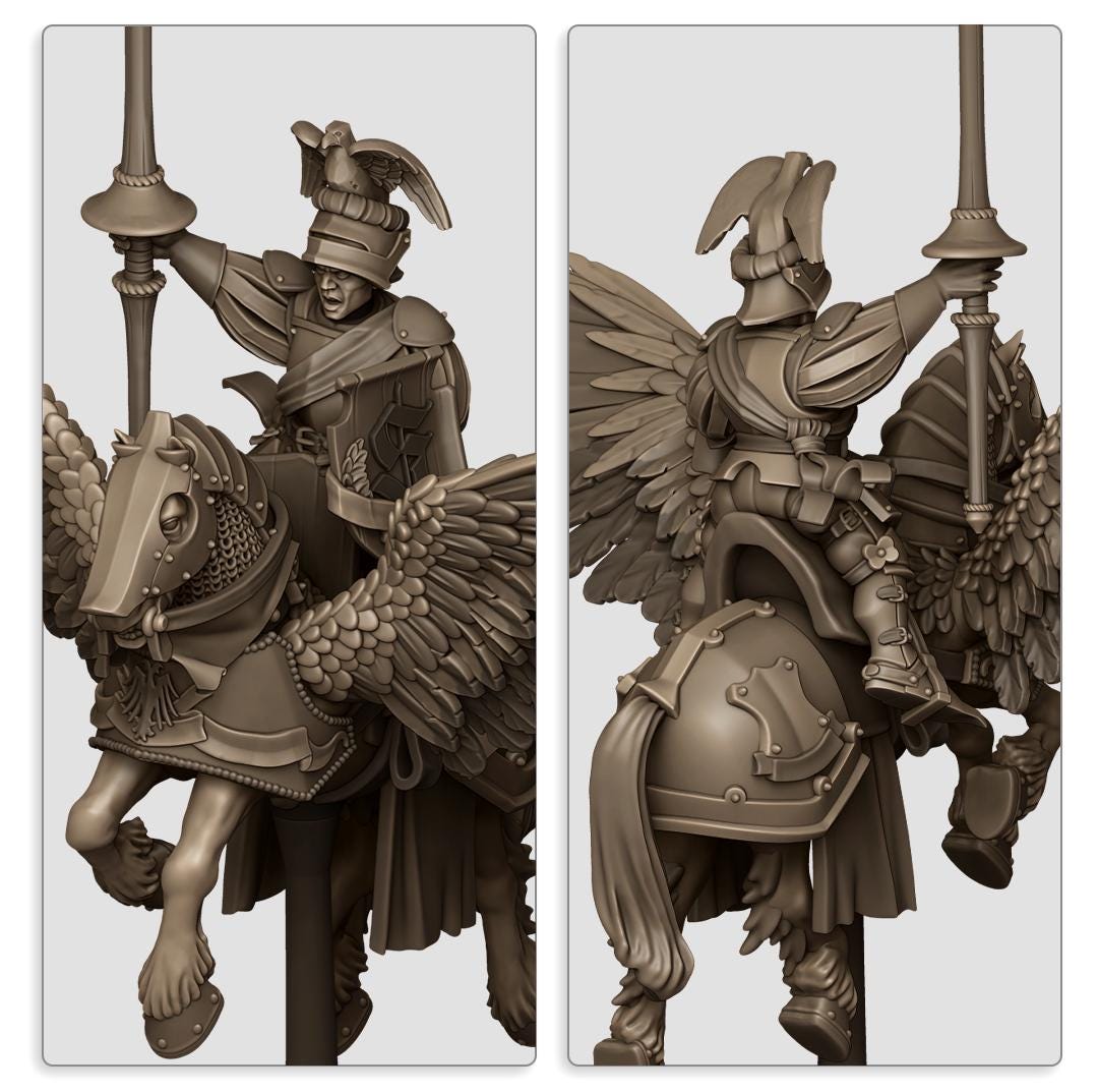 Highlands Miniatures Sonnenland-General auf Pegasus
