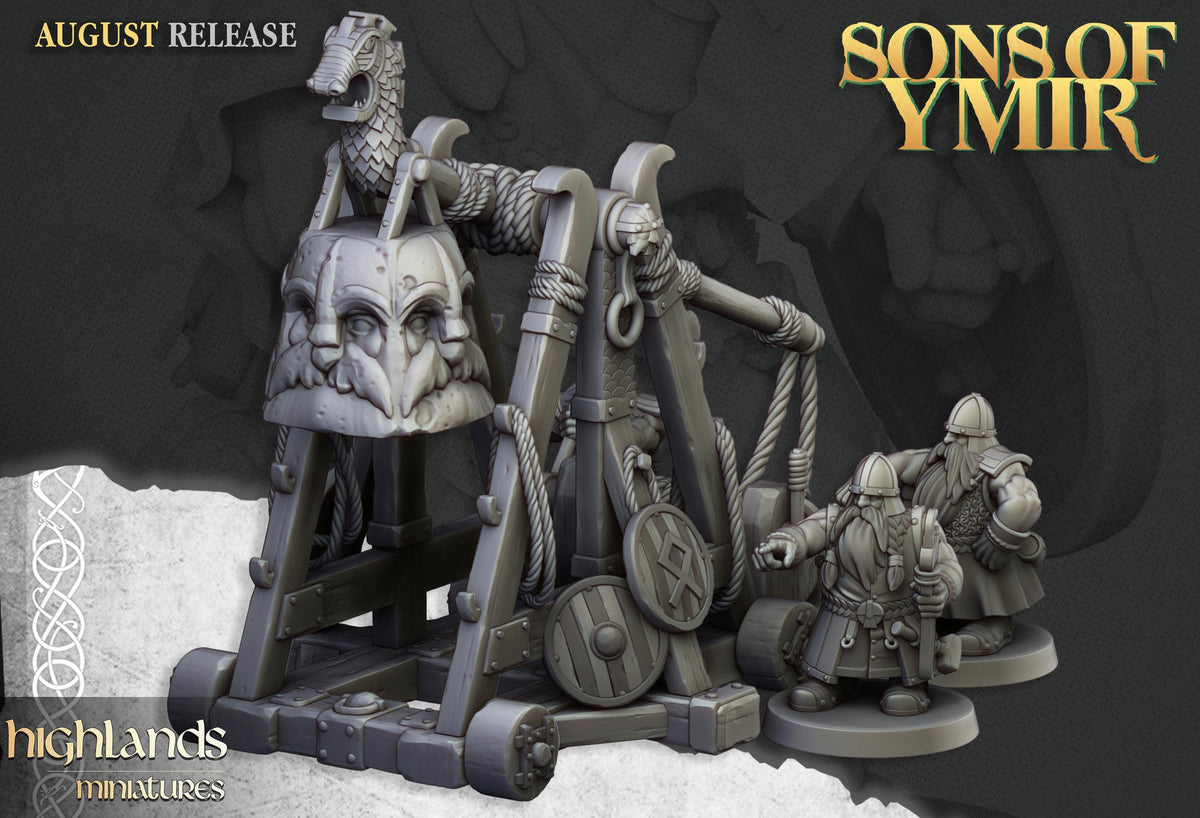 Highlands Miniatures Zwergenkatapult