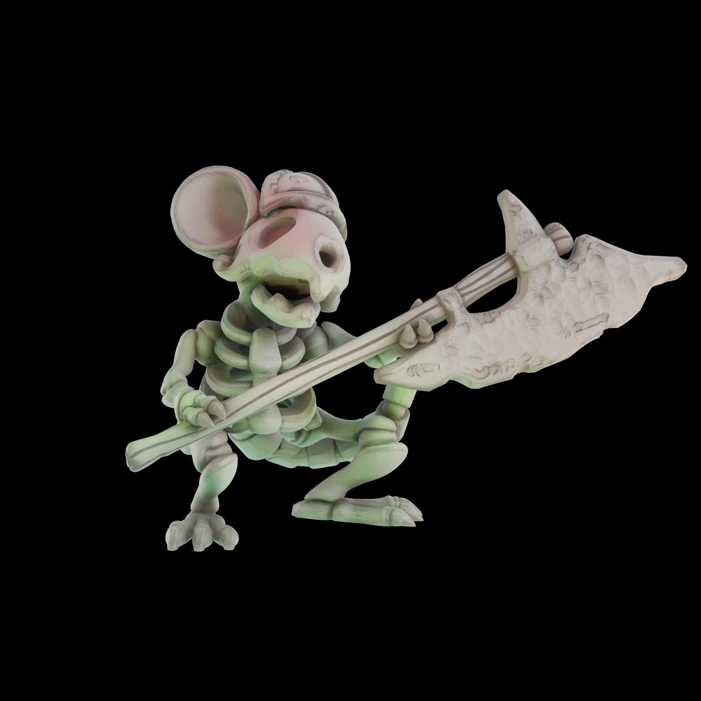 Tainted Saint - 3 Mice Skeletons