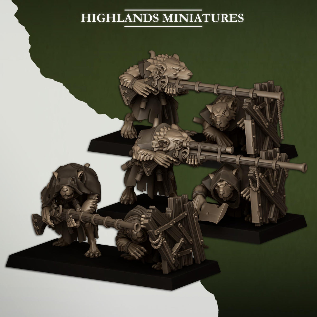 Highlands Miniatures Ungeziefer-Schützen