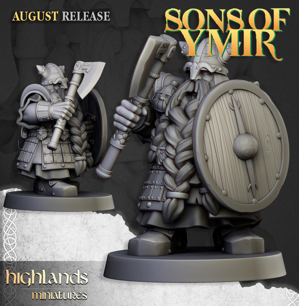 Highlands Miniatures Zwergenveteranen