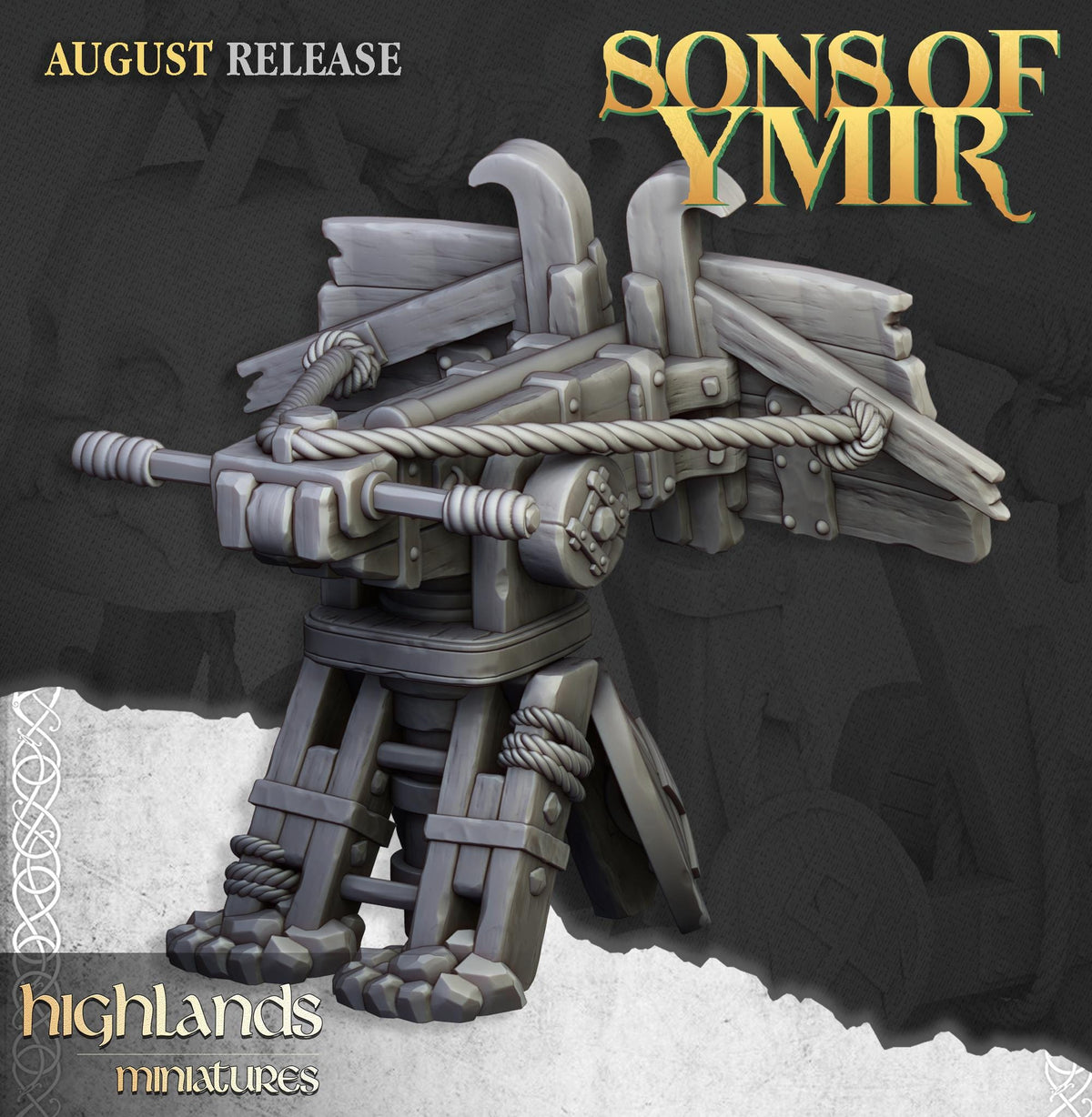 Highlands Miniatures Zwergen-Balliste
