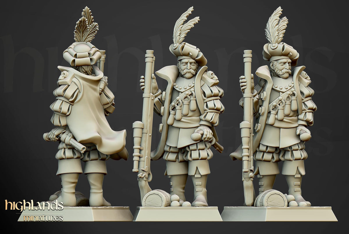Highlands Miniatures Imperialer Ingenieur - Otto von Schrute