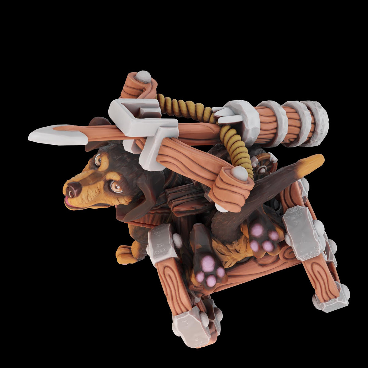Tainted Saint - Dachsund with Crossbow