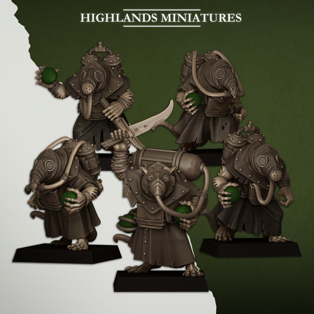 Highlands Miniatures Ungeziefer Giftträger