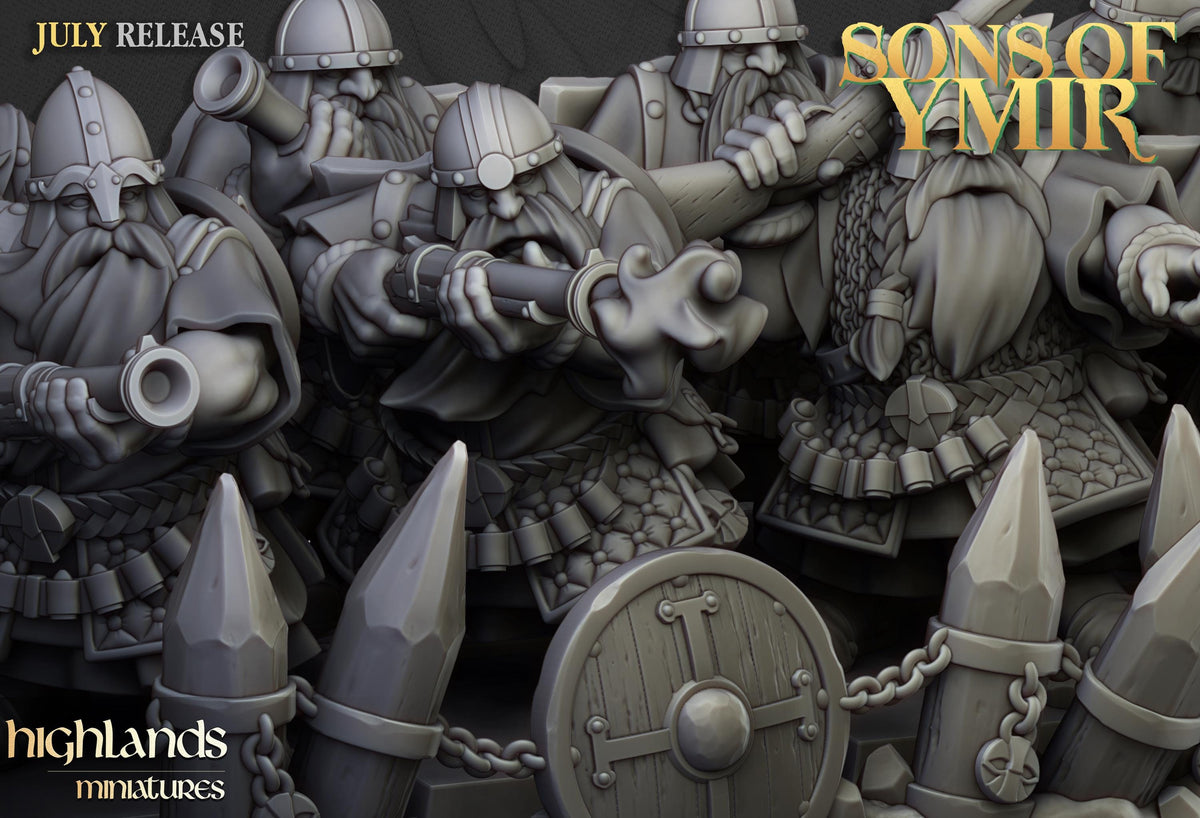 Highlands Miniatures Zwergen-Schützen