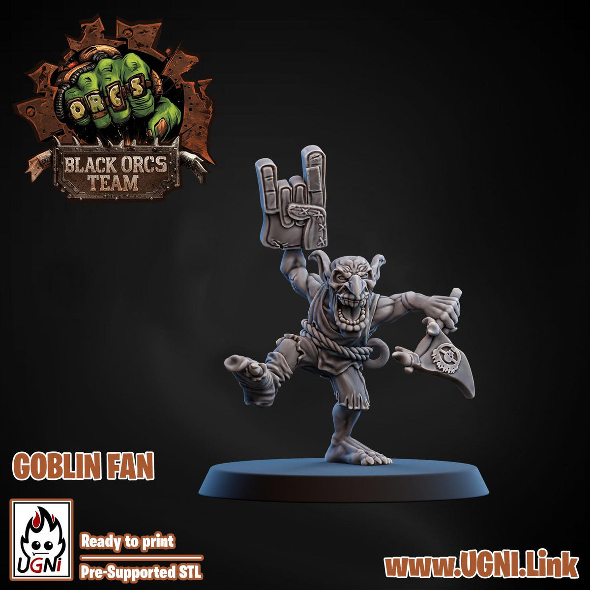 UGNI Black Orc Rock Band