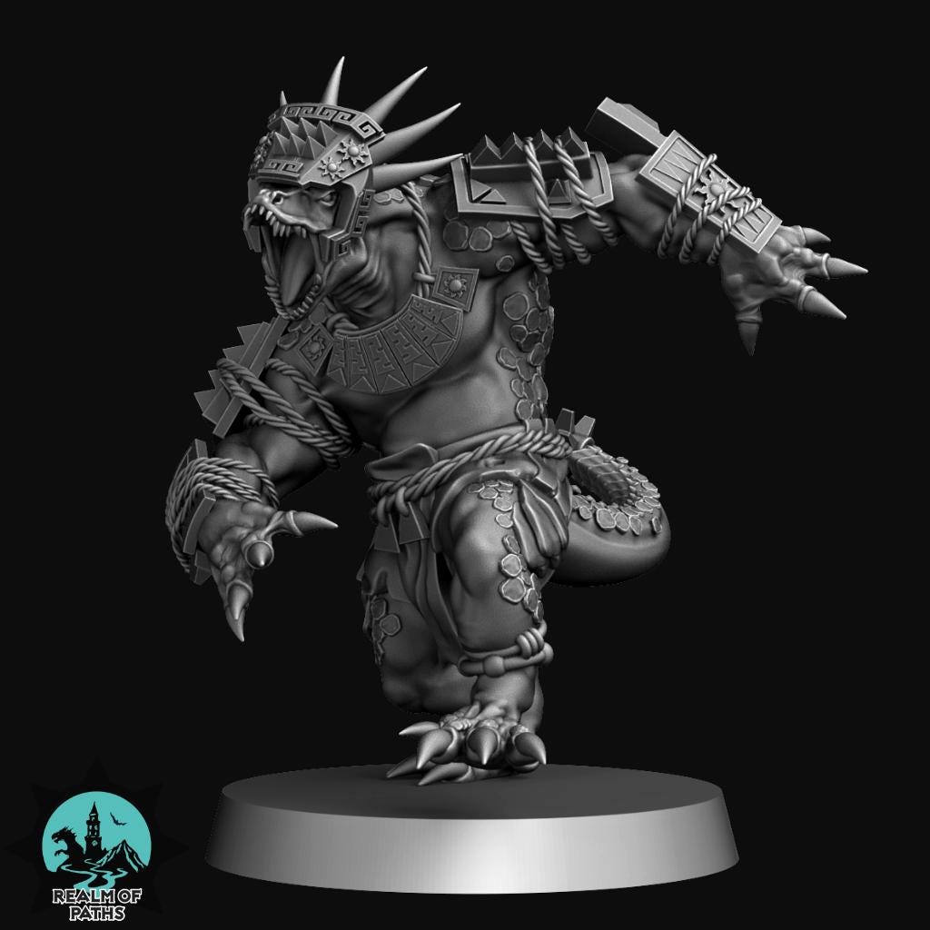 Realm of Paths Fantasy Football Lizardmen - 'Cold Blooded'
