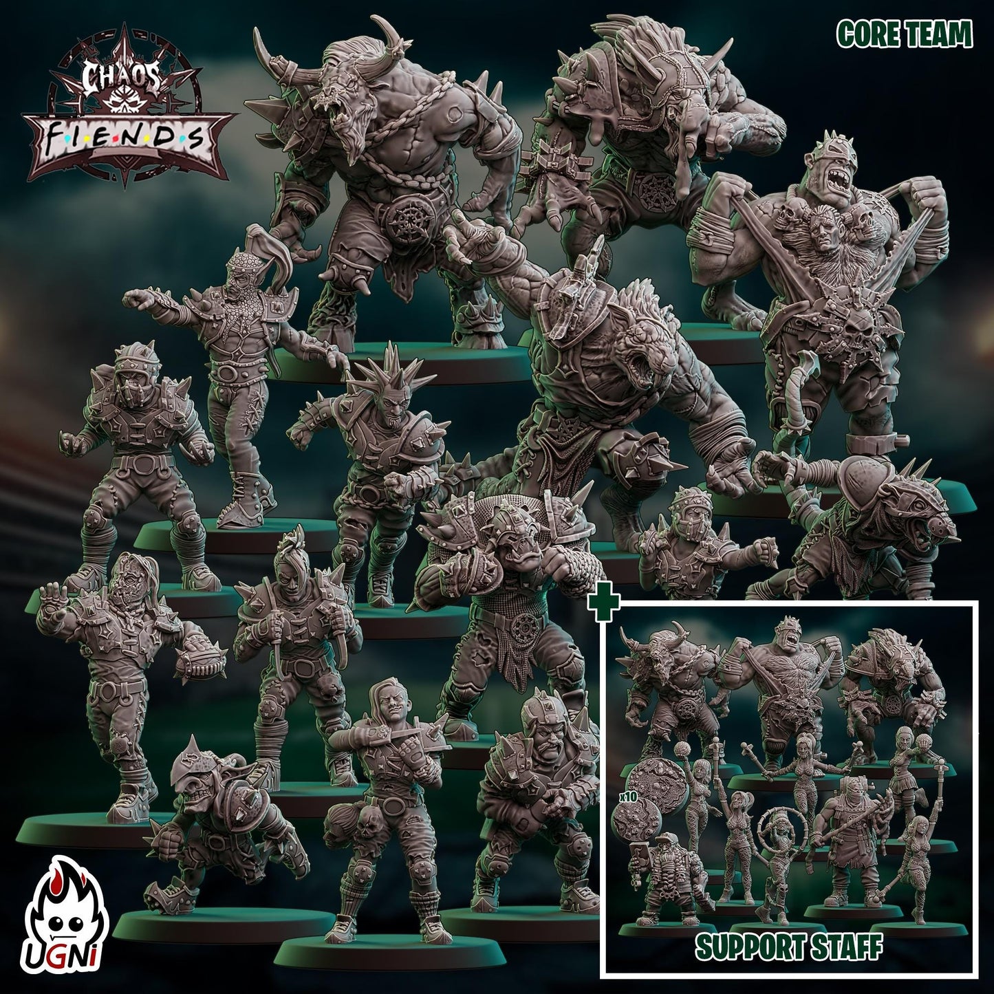 UGNI Fiends of Chaos Fantasy Football Team