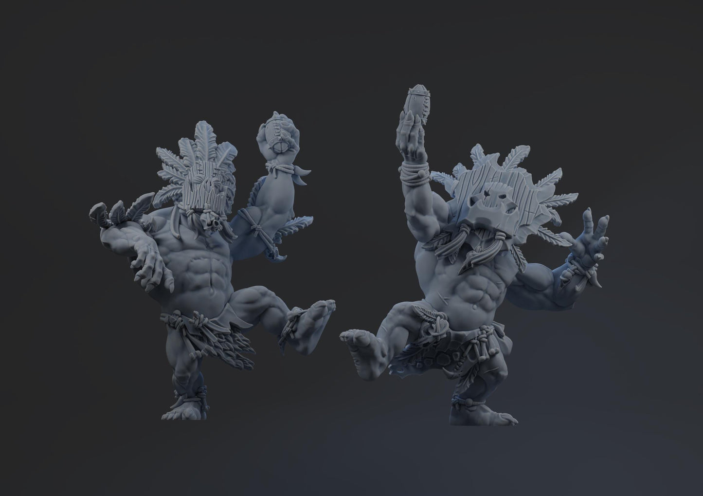 Brutefun Savage Orcs Fantasy Football Team - "Kretaceous Krumpaz"