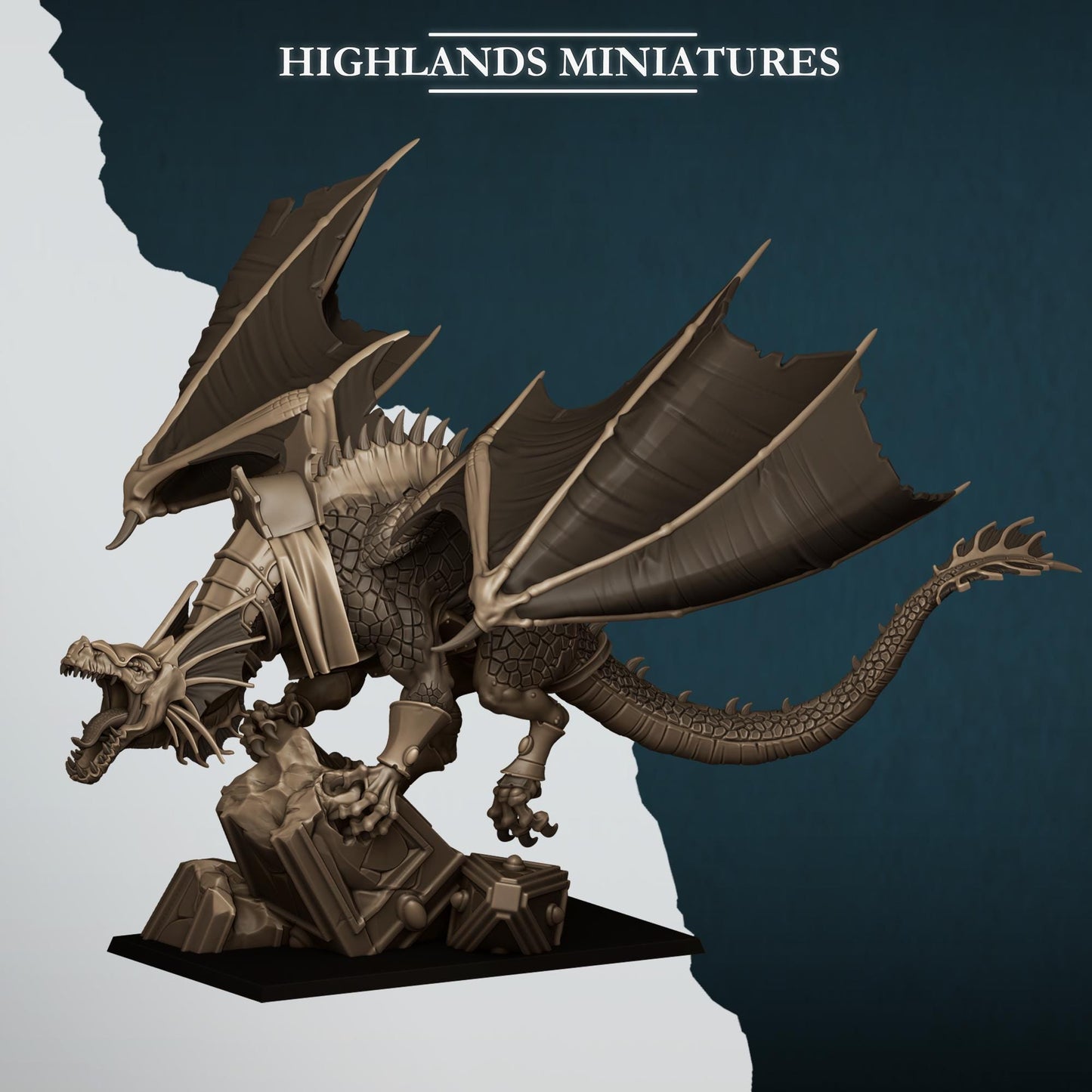 Highland Miniatures Aegean Elves - Dragon