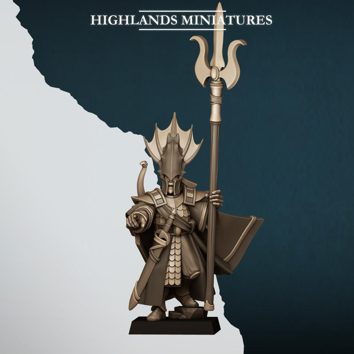 Highlands Miniatures Aegean Elf Lord of the Sea