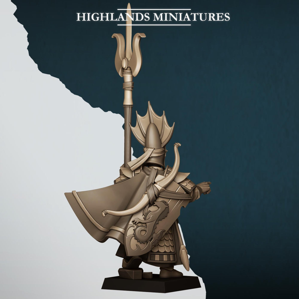 Highlands Miniatures Aegean Elf Lord of the Sea
