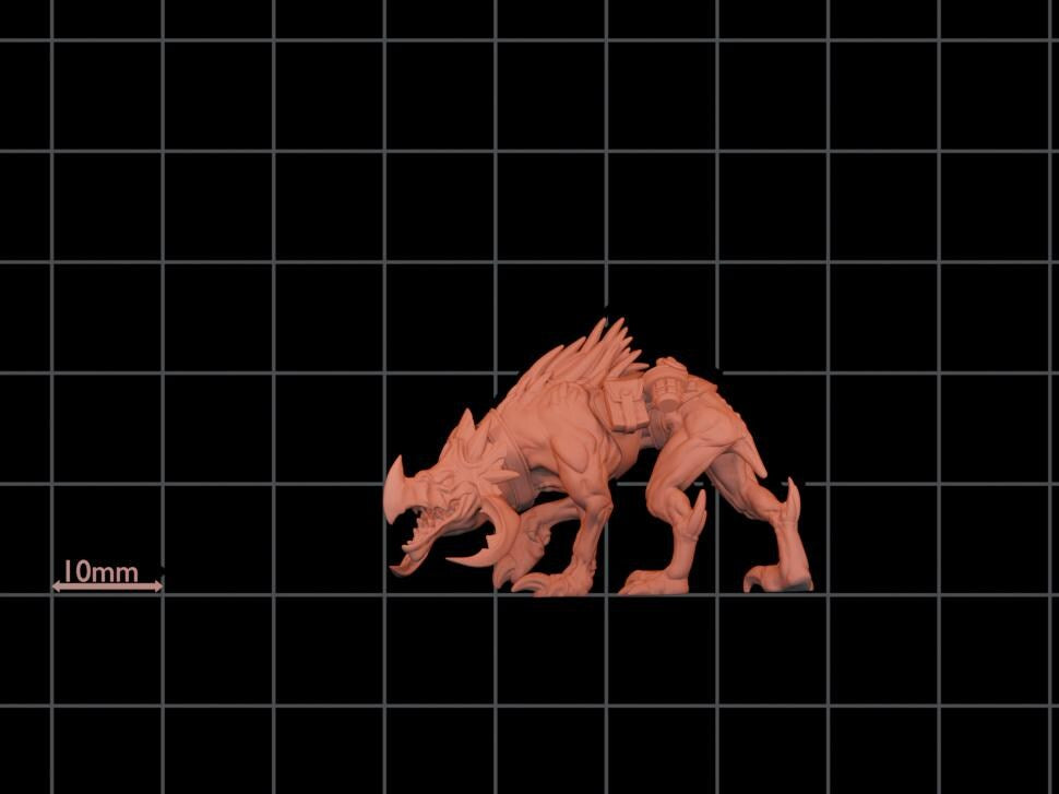 UGLY Miniatures Raptari Hounds
