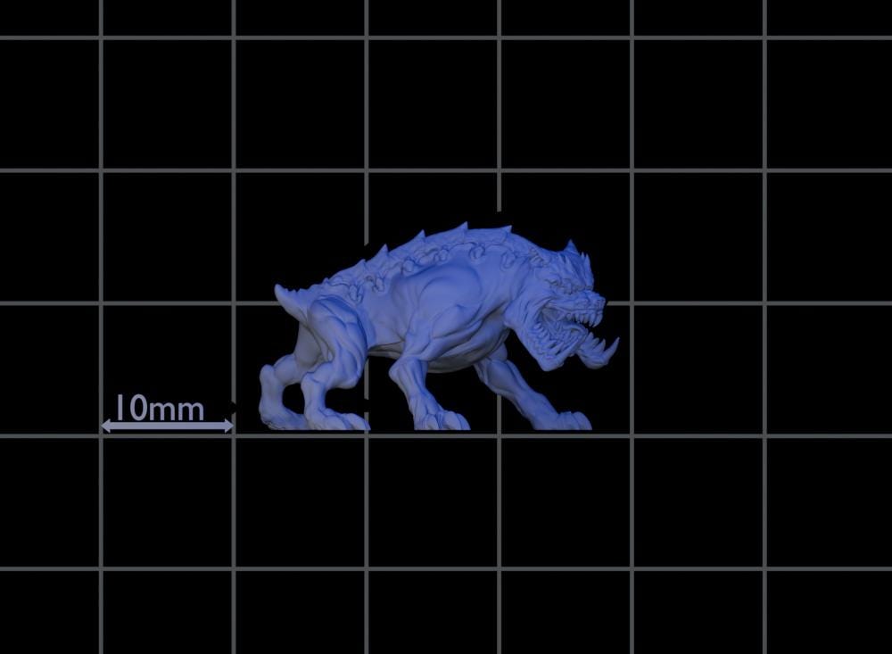 UGLY Miniatures Infected Colonies - Rabid Dogs