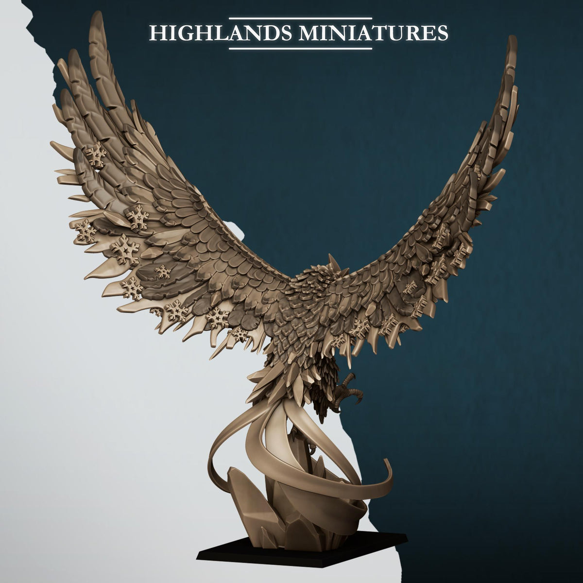 Highlands Miniatures Aegean Elves - Fire and Ice Phoenix