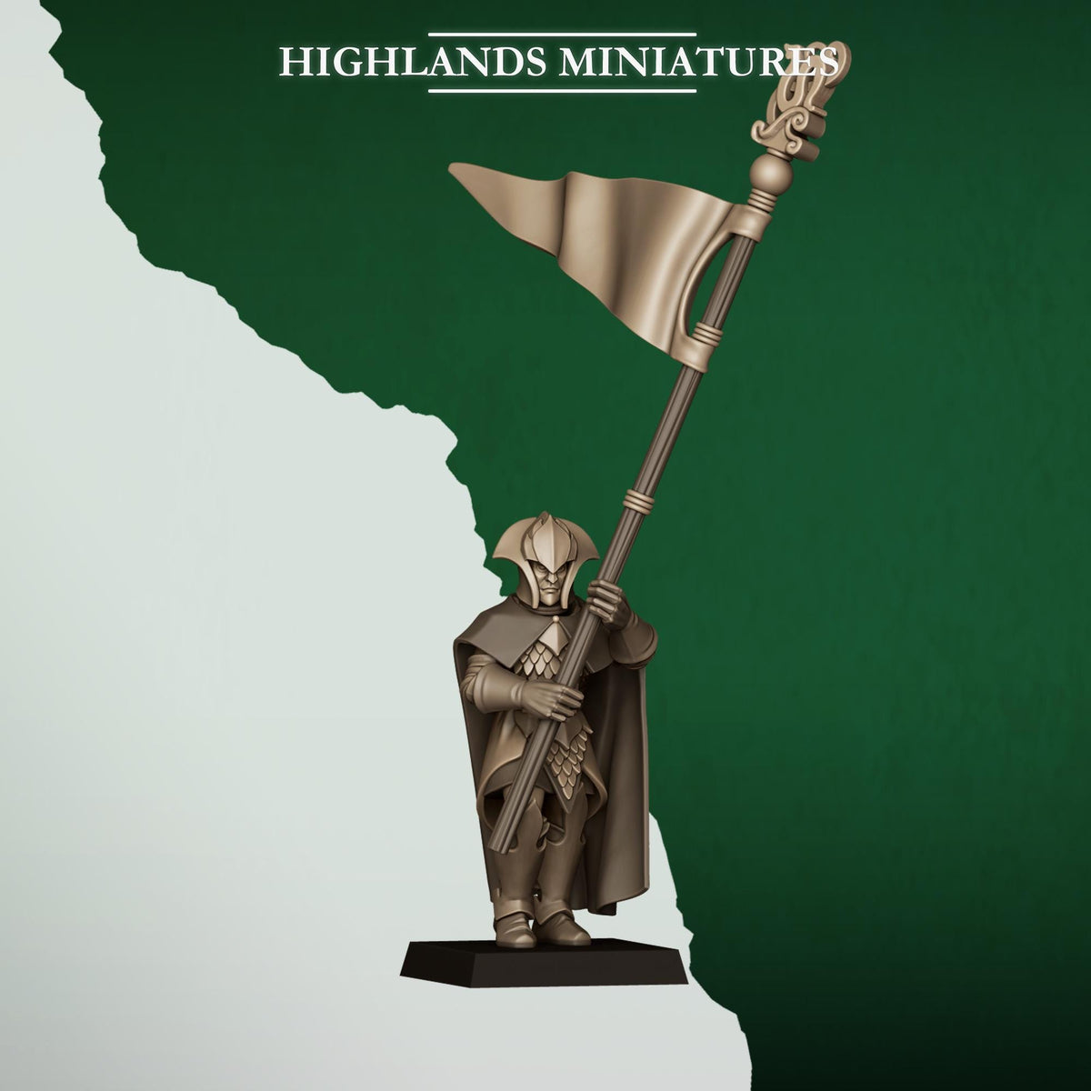 Highlands Miniatures Feral Elves - Axemen