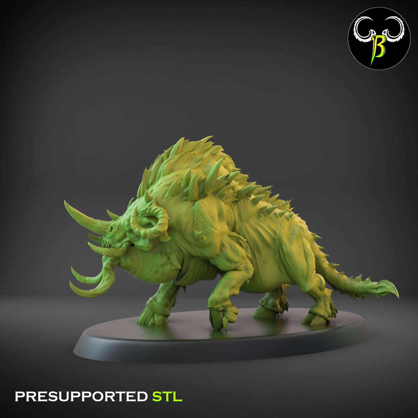 ClayBeastCreation - Savage Warboars Squad
