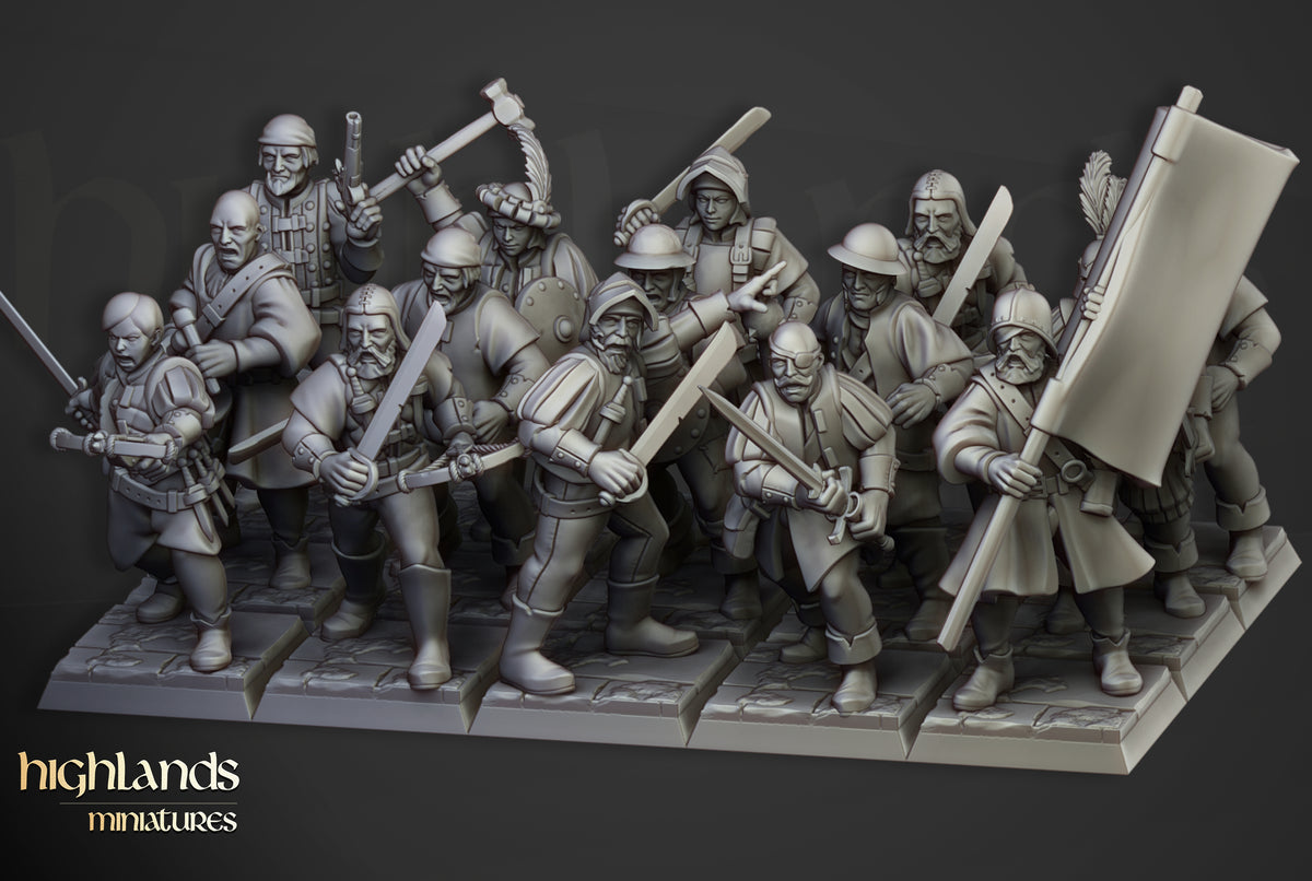 Highlands Miniatures Sunland-Miliz