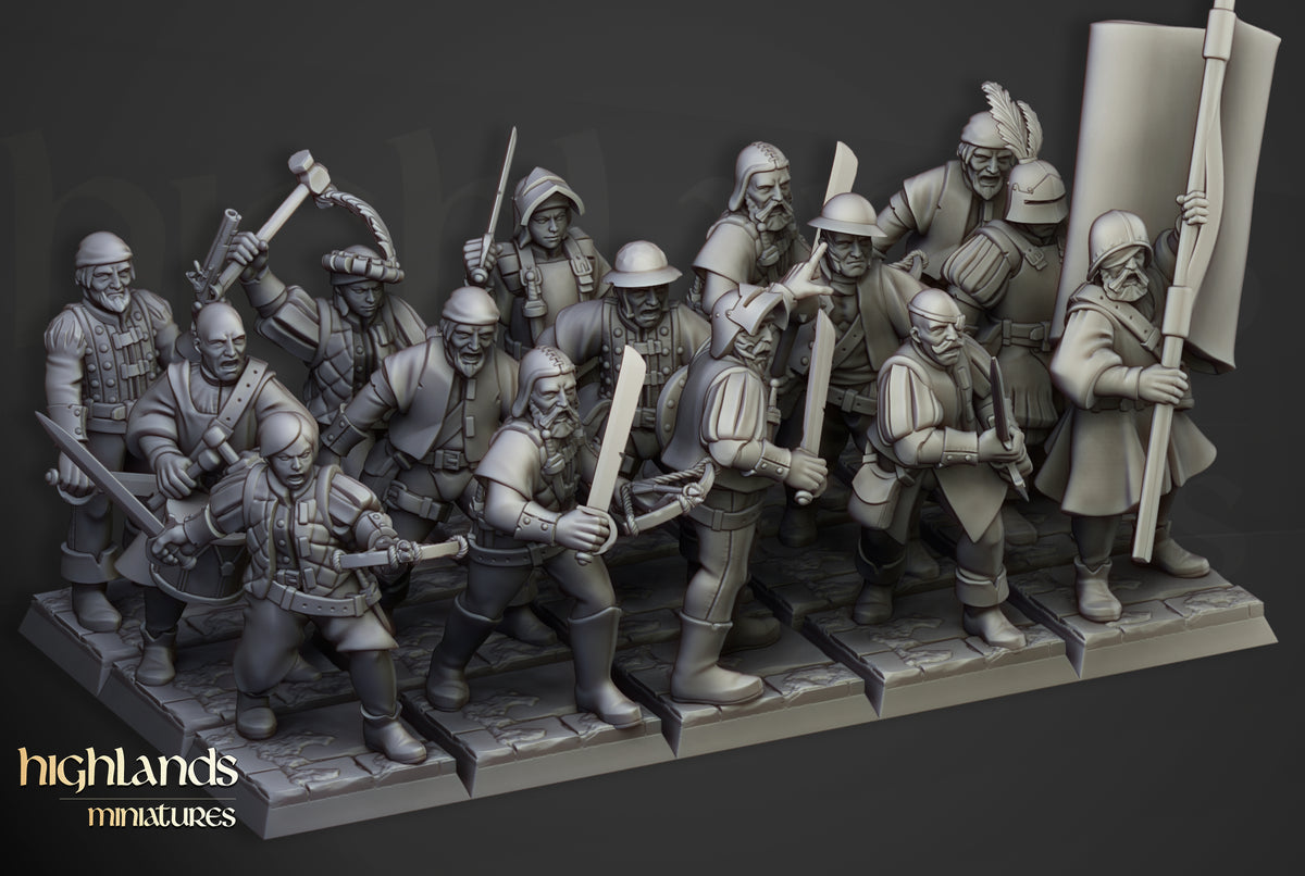 Highlands Miniatures Sunland-Miliz