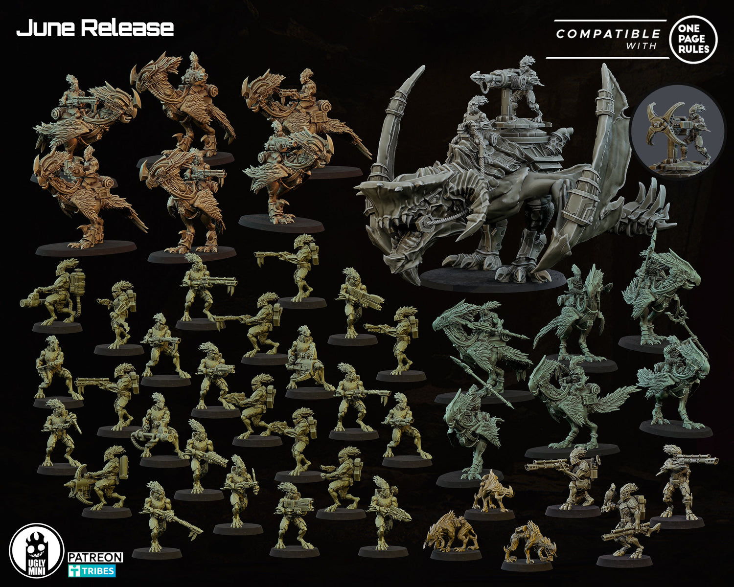 UGLY Miniatures Raptari