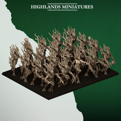Highland Miniatures Feral Elves - Dryads
