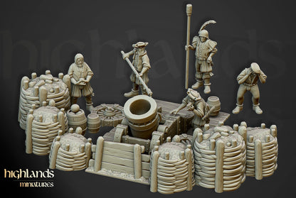 Highlands Miniatures Sunland Artillery Battery