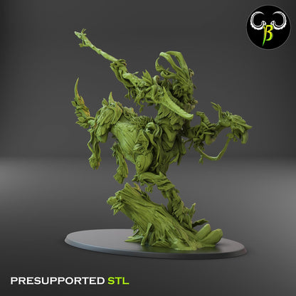 ClayBeastCreation - Grovelord Hunter