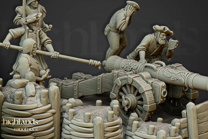 Highlands Miniatures Sunland Artillery Battery
