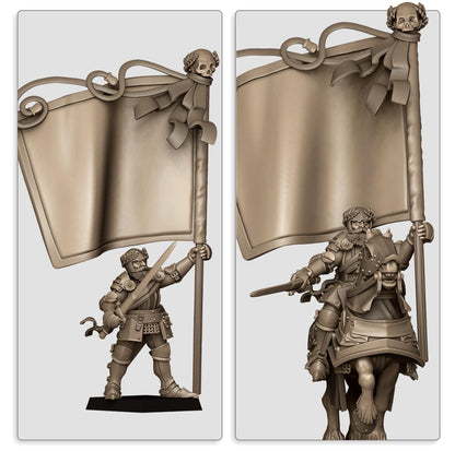 Highland Miniatures Sunland Battle Standard Bearer
