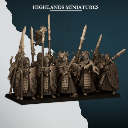 Highland Miniatures Aegean Elves Sea Guard