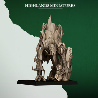 Highlands Miniatures Feral Elves - Golems