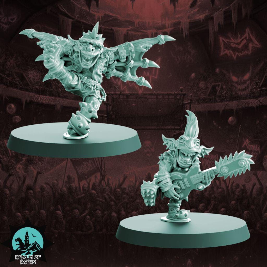 Realm of Paths Fantasy Football Goblins - 'The Spiky Punks'