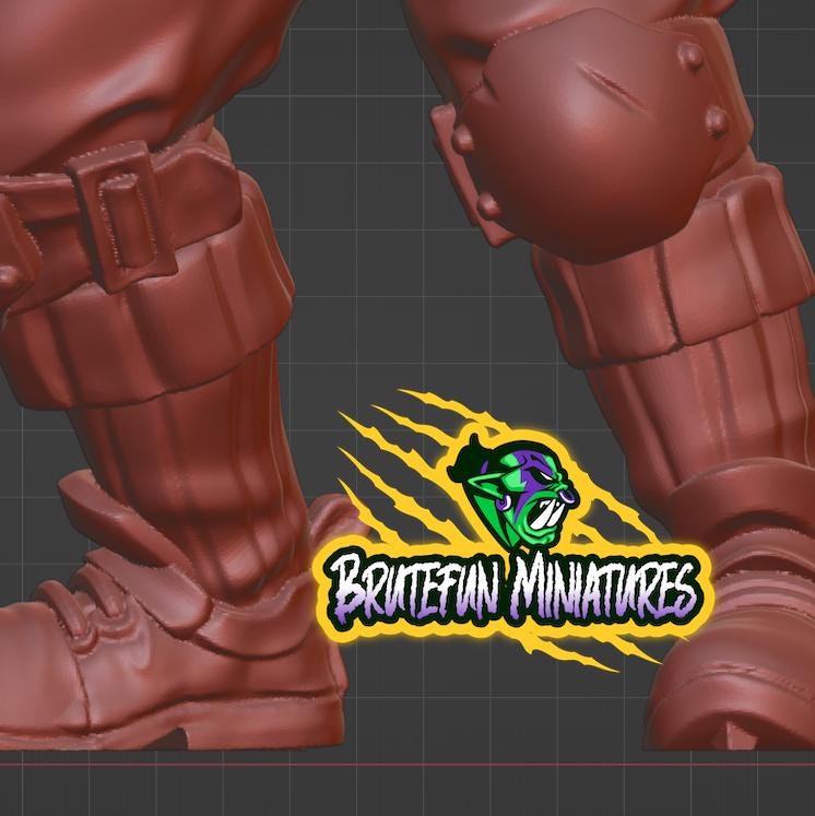 Brutefun Fantasy Football - Old man with Chainsaw