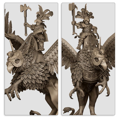 Highlands Miniatures Sonnenland-Imperator auf Kriegs Greif