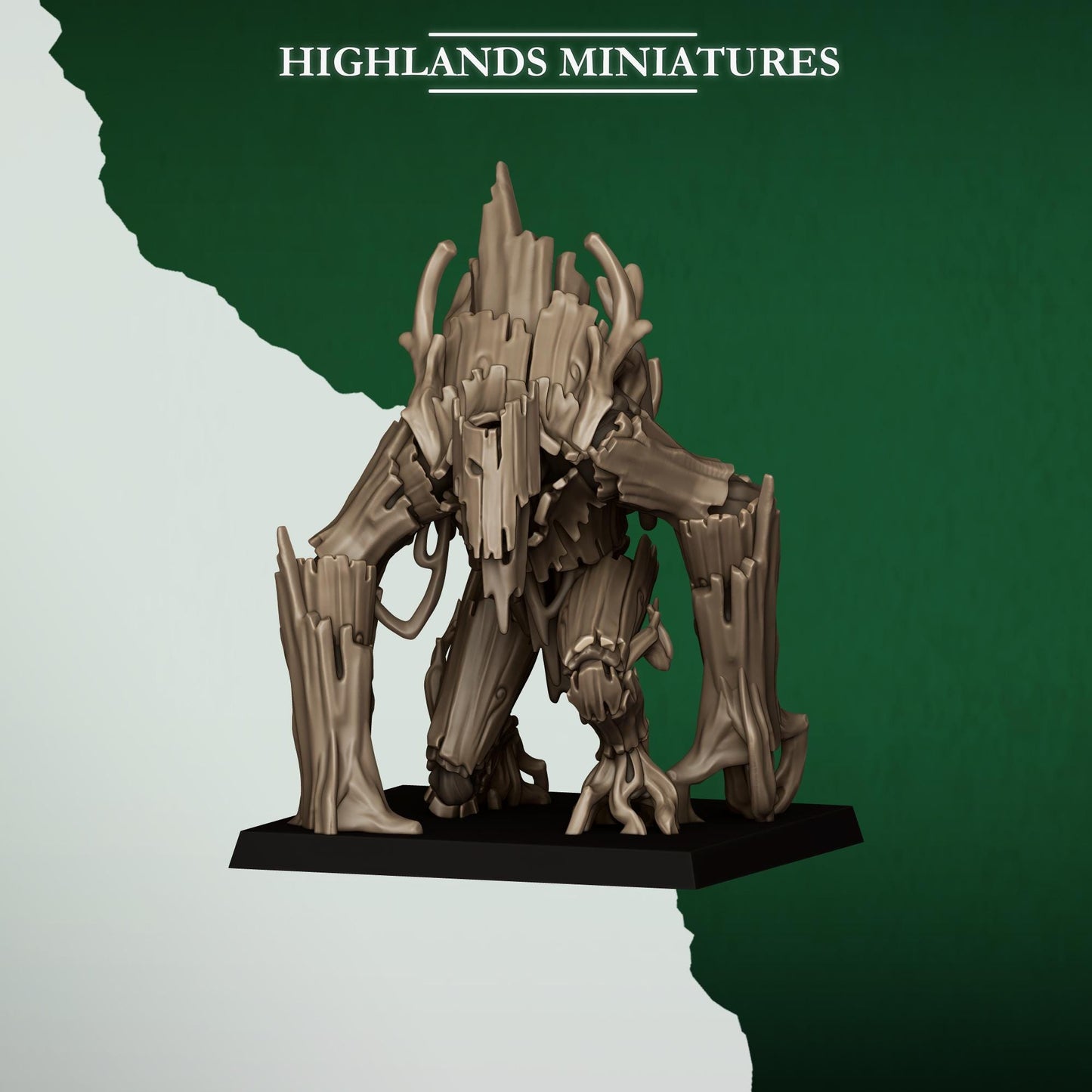 Highlands Miniatures Feral Elves - Golems