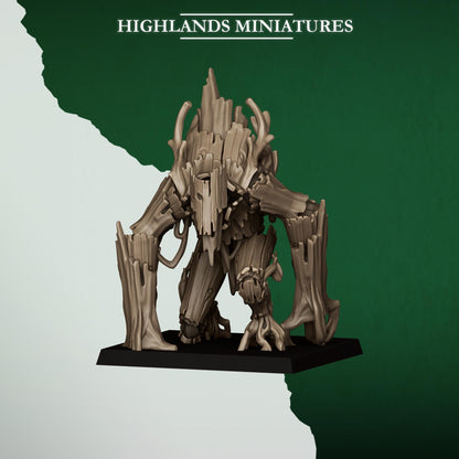 Highlands Miniatures Feral Elves - Golems