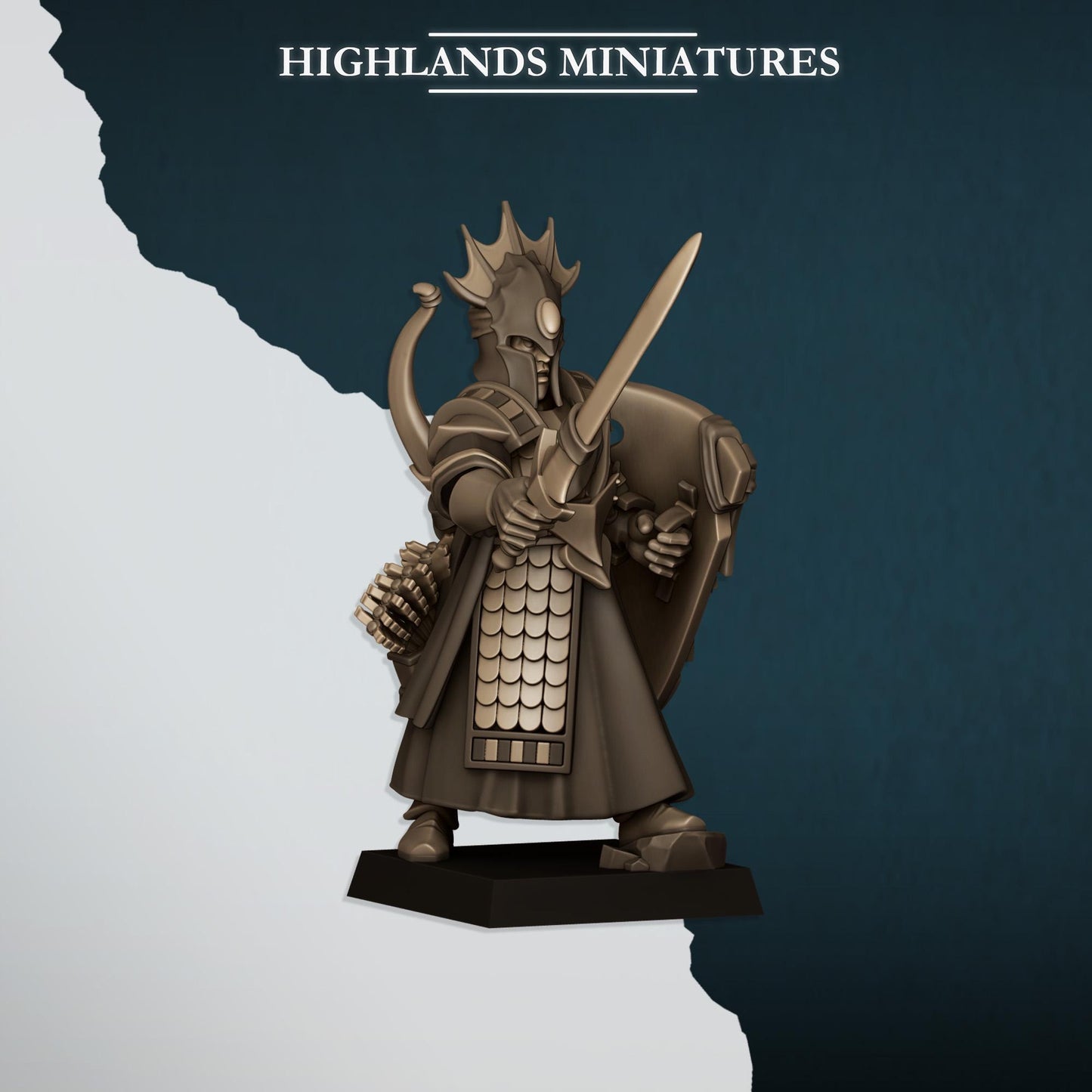 Highland Miniatures Aegean Elves Sea Guard