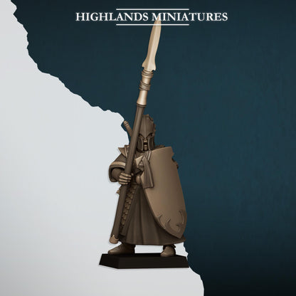 Highland Miniatures Aegean Elves Sea Guard